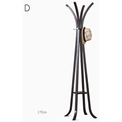 Creative Solid Wood Coat Rack Childrens Coat Hanger Simple Bedroom Coat Hanger Single Leg Coat Rack Clothes Hook (Color : X)