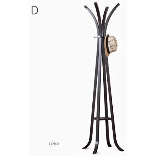 Creative Solid Wood Coat Rack Childrens Coat Hanger Simple Bedroom Coat Hanger Single Leg Coat Rack Clothes Hook (Color : X)