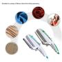 RZH Portable Handheld Clothes Steamer, Mini Electric Ironing Machine for Hanging Home and Travel Clothes, Steam Iron,Blue