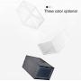 SEniutarm Clamshell Stackable Dustproof Shoes Boxes Organizer Storage Container Black