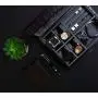 Decorebay Executive PU Crocodile Leather Cufflink Case and Ring Storage Organizer and Jewellery Boxes for Men (Seal Brown)