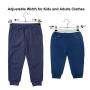 NORTHERN BROTHERS Pants-Hangers-12PCS-Skirt-Hangers-Pant-Hangers-with Clips Slack Hangers Pants Trouser Hangers Clothes Hangers for Pants