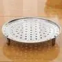 BOZLIZ - Cook Steamer - Three Legged Cooking Round Steamer Rack Stainless Steel Steaming Stand - Steel Hanger Metals Cloth Spatula Cookware Garment Spoon Stainless Steam Skin Mooto Rack Cook Ball
