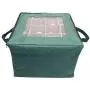 TUXI Christmas Ornament Storage Box, 18 Cardboard Sheets Polyester Ornament Organizer & Storage Bag, 3 Compartments 14x14x11 Inches Ornaments Storage Organizer Chest TUXI Christmas Ornament Storage Box, 18 Cardboard Sheets Polyester Ornament Organizer & Storage Bag, 3 Compartments 14x14x11 Inches Ornaments Storage Organizer Chest