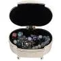Cimenn Rings Storage Box, Classic Retro Crown Jewelry Collection Case Organizer Cimenn Rings Storage Box, Classic Retro Crown Jewelry Collection Case Organizer