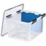 IRIS Letter and Legal Size WEATHERTIGHT File Box, Clear