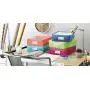 Whitmor Plastic Document Boxes - Assorted Colors (Set of 5) Whitmor Plastic Document Boxes - Assorted Colors (Set of 5)