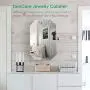 TomCare Jewelry Cabinet Jewelry Armoire Wall Mounted Jewelry Organizer Eight Edge with Frameless Mirror Earring Organizer Thickened Jewelry Boxes Space Saving Jewelry Storage Organizer TomCare Jewelry Cabinet Jewelry Armoire Wall Mounted Jewelry Organizer Eight Edge with Frameless Mirror Earring Organizer Thickened Jewelry Boxes Space Saving Jewelry Storage Organizer