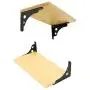 Alise 4mm-Thicker Heavy Duty Shelf Bracket Corner Brace Support Brackets Fastener 6-Inch Wall Hanging,J5206B-2P Stainless Steel Matte Black 1 Pair Alise 4mm-Thicker Heavy Duty Shelf Bracket Corner Brace Support Brackets Fastener 6-Inch Wall Hanging,J5206B-2P Stainless Steel Matte Black 1 Pair