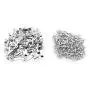 Lind Kitchen 100pcs 40x7mm Silver Frame Sawtooth Hooks Hangers for Picture Painting Picture Mirror Artwork Backboard etc Home Decoration Hanging Hardware Metal Hidden Hanger