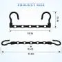 GoGoMart Space Saving Hangers, Magic Hangers/Closet Organizer/Apartment Essentials/Hanger Organizer (12 Pack)