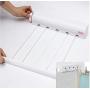5 Line Retractable Clothes Airer Washing Line Laundry Wall Mount Dryer Hanger Clothesline Outdoor Washing Line Drying Rack