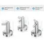 JOUBU Towel Hook Brushed Nickel,Contains a Round Utility Towel Hook,A Double Prong Coat Hook,A Single Prong Robe Hook for Bathroom Toilet Kitchen Garage Home Storage Clothes Hanger,Wall Mounted 3-PACK JOUBU Towel Hook Brushed Nickel,Contains a Round Utility Towel Hook,A Double Prong Coat Hook,A Single Prong Robe Hook for Bathroom Toilet Kitchen Garage Home Storage Clothes Hanger,Wall Mounted 3-PACK
