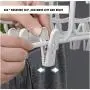 2pcs Multifunctional Plastic Pants Rack Trousers Hanger Clothes Drying Shelf Space Saving Closet Wardrobe Organizer Hanger