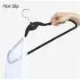10Pcs Non Slip Velvet Suit Clothes Hangers Wardrobe Home Organizer 10Pcs Non Slip Velvet Suit Clothes Hangers Wardrobe Home Organizer