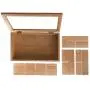 randomgrounds 100% Bamboo Tea Boxes Storage Organizer, Taller Size Holds 120+ Standing or Flat Tea Bags, 8 Adjustable Chest Compartments, Natural Wooden Finish randomgrounds 100% Bamboo Tea Boxes Storage Organizer, Taller Size Holds 120+ Standing or Flat Tea Bags, 8 Adjustable Chest Compartments, Natural Wooden Finish