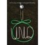 UND or SIOUX Christmas Ornament Hangers - UND Wall Hanger - Sioux Wall Hanger - Wire UND Sioux Fighting Hawks Hanger - Sports Ball - NDSU Sports