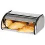 Bread Boxes for Kitchen Counter, Stainless Steel Roll Top Bread Bin, Sliver Bread Storage Holder with Lid, Large Capacity Bread Keeper, 17 x 11 x 7 Inches Bread Boxes for Kitchen Counter, Stainless Steel Roll Top Bread Bin, Sliver Bread Storage Holder with Lid, Large Capacity Bread Keeper, 17 x 11 x 7 Inches