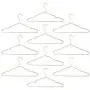 Harbour Housewares Metal Wire Coat/Clothes Hangers - Trouser Bar - Rose Gold - Pack of 10 Harbour Housewares Metal Wire Coat/Clothes Hangers - Trouser Bar - Rose Gold - Pack of 10