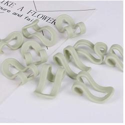20Pcs Color Random Creative Mini Clothes Hanger Plastic Home Easy Hook Closet Organizer Storage Rack Holder Hook DIY Clothes Hanger
