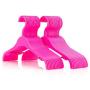HANGERWORLD 25 Pink 11.8inch Plastic Kids Coat Clothes Garment Baby Toddler Top Hangers