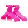 HANGERWORLD 25 Pink 11.8inch Plastic Kids Coat Clothes Garment Baby Toddler Top Hangers HANGERWORLD 25 Pink 11.8inch Plastic Kids Coat Clothes Garment Baby Toddler Top Hangers