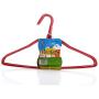 10pcs Random Color Cloth Hanger Durable Coat Clothes Hangers, Adult Closet Space Saving