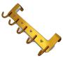 Freshline Over The Door Hook Clothes Towel Hanger - Bedroom Bathroom Accesory Holder & Storage Rack For Coat Cloth Robe. Heavy Duty Back Door Hooks & Hangers Hanging Organizer - Aluminium Metal