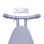 HAI+ Wall Mount Ironing Board Hanger and Holder, Home Intuition Over The Door Ironing Board Organizer, for Laundry Rooms (White)