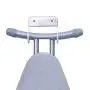 HAI+ Wall Mount Ironing Board Hanger and Holder, Home Intuition Over The Door Ironing Board Organizer, for Laundry Rooms (White)