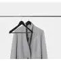 NAKIOR Premium ABS Plastic Suit Hangers {Set of 5} Strong Clothes Hanger with Non Slip Pants Bar | Heavy Duty 1-Piece Construction | Break Resistant Clothing Hangers for Dress, Blouse, Jacket & More NAKIOR Premium ABS Plastic Suit Hangers {Set of 5} Strong Clothes Hanger with Non Slip Pants Bar | Heavy Duty 1-Piece Construction | Break Resistant Clothing Hangers for Dress, Blouse, Jacket & More