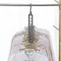Casemall 4 PCS Space Saving Hangers, Multi-Functional 9 in 1 Magic Clothes Hangers Closet Organizer, Foldable Space Saving Hangers