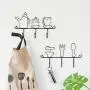 Iusun Wall Hooks Set Plain Style Adorable Design Towel Bag Hanger Keys Cloth Seamless Hooks Bathroom Bedroom Kitchen Office Indoor/Outdoor Hanging Kit Tool Storage Garage Organizer Choice