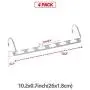 DIOMMELL 4 Pack Closet Magic Space Saving Hangers Organization, Wardrobe Space Saver Hanger oragnizer, Multi Hanger for Clothes Jeans Pants