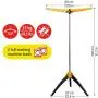 Art Moon Elm Portable Clothes Drying Rack, Foldable Tripod Garment Hanger, Steam Hanger, Indoor/Outdoor Durable Construction Up to 63 hangers