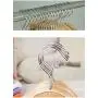 Childrens/Adult Solid Wooden Clothes Hangers with Soft Non-Slip Teeth for Coats, Blazers, Jackets, Shirts and Blouses,32/1.2cm