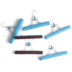 Blue Pant Hangers (set of 10)