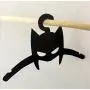 Sportskindom Batman Decoration Hanger Nordic Style Racks Kids Room Softcover Clothes Hangers Creative Crafts Hangers (5pcs)