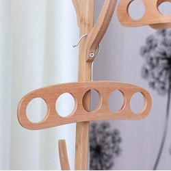 Ann Lee Design Cloth Scarf Hanger (Kid, Wooden Set of 2)