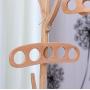 Ann Lee Design Cloth Scarf Hanger (Kid, Wooden Set of 2)