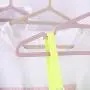 Grey990 5pcs Solid Color Non-Slip Plastic Pants Clothes Hanger Home Groove Drying Rack Blue