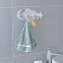 Colorido Creative Cloud Moon Star Shape Wall Mount Hook Space Saving Clothes Hanger Door Back Holder Rack Hanger