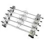 10pc Stainless Steel Clip Durable Clothes Hanger Home Multi-Purpose Rack for Coat Skirt Dress Shirt Metal Hangers 10pc Stainless Steel Clip Durable Clothes Hanger Home Multi-Purpose Rack for Coat Skirt Dress Shirt Metal Hangers
