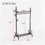 WYQSZ Floor Coat Rack, Bedroom Hanger, European Clothes Rack, Iron Rack Simple Hanger (Size : C)