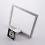 KES SUS 304 Stainless Steel Bath Towel Holder Hand Towel Ring Hanging Towel Hanger Bathroom Accessories Contemporary Hotel Square Style Wall Mount, Brushed Finish, A2480-2