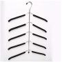 5pcs Random Color Clothes Hanger， Clothing Organizer Multi Layers Cloth Hanger Hook Hangers Clothes Holder Rack