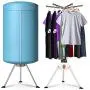 COSTWAY Portable Ventless Laundry Clothes Dryer Heater 900W Electric Folding Indoors Fast Air Dry Hot Drying Machine with Heater for Home & Dorms COSTWAY Portable Ventless Laundry Clothes Dryer Heater 900W Electric Folding Indoors Fast Air Dry Hot Drying Machine with Heater for Home & Dorms