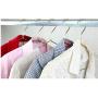 10pcs Random Color Aluminum Alloy Hanger for Clothes,Strong Metal Shirts Dress Hanger