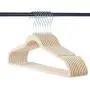 Deppon Velvet Clothes Hanger 30 Pack Non-Slip Suite Racks for Coat, T-Shirt, Sweater and More