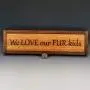 We love our Fur Kids, Animal Lover Gift, Dog Decor, Saw-tooth Hanger Installed, Dog House Decor, Laser Engraved Great Quality, Oil Finish